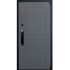 Входная металлическая дверь Арма Нео Ясень Face ID 08 "Бетон светлый"