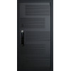 Входная металлическая дверь Арма Бастион Блэк Face ID 24 "Дуб антик"