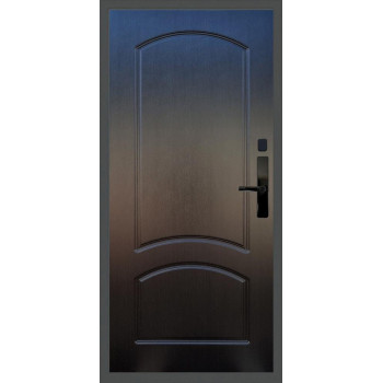 Входная металлическая дверь Баяр 1 ФЛ-126, Цвет "Венге"