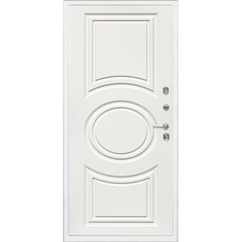 Входная металлическая дверь Diva МД-45 Д-8, Цвет "Шампань Soft-touch"