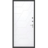 Входная металлическая дверь Diva 510 Титан Д-16 "Белый софт"