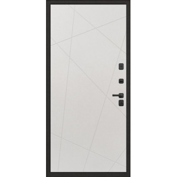 Входная металлическая дверь Diva МД-97/1 D11, Цвет "Шампань Soft-touch"