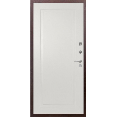 Входная металлическая дверь Diva 510 Антик медный Н-10, Цвет "Шампань Soft-touch"
