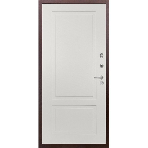 Входная металлическая дверь Diva 510 Антик медный Н-7, Цвет "Шампань Soft-touch"
