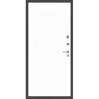 Входная металлическая дверь Diva 510 Титан Н-1 "Белый софт"