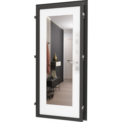 Входная металлическая дверь Гардиан Flat 80 16 Нарцисс Л 05