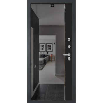 Входная металлическая дверь Labirint ATLANTIC с тонированным зеркалом Панорама