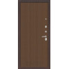 Входная металлическая дверь Labirint Classic "Антик медный" 29 Хомс, Цвет "Дуб кантри темный"