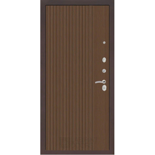 Входная металлическая дверь Labirint Classic "Антик медный" 29 Хомс, Цвет "Дуб кантри темный"