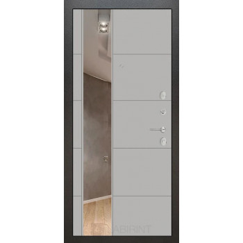 Входная металлическая дверь Labirint Silver 19, Цвет "Грей Софт (Серый светлый)"