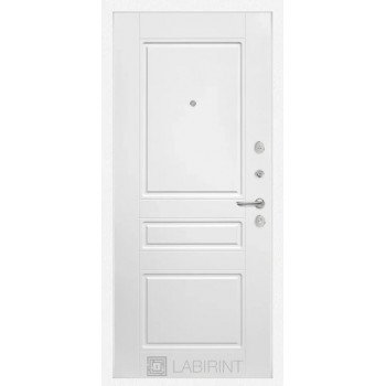 Входная металлическая дверь Labirint Versal 03 "Белый софт"