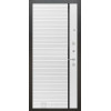 Входная металлическая дверь Labirint Silver 22, Цвет "Белый софт"