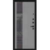 Входная металлическая дверь Labirint Piano 32, Цвет "Серый софт рельеф"