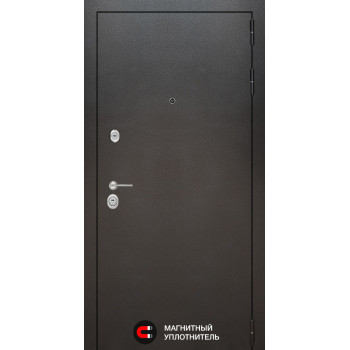 Входная металлическая дверь Labirint Silver 13, Цвет "Графит софт"