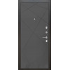 Входная металлическая дверь Labirint Silver 24, Цвет "Графит софт"