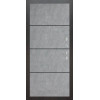 Входная металлическая дверь Labirint Silver 25, Цвет "Бетон светлый"