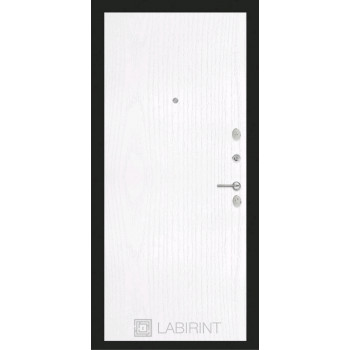 Входная металлическая дверь Labirint Urban 07 "Белое дерево"