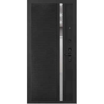 Входная металлическая дверь Labirint ACUSTIC 31, Цвет "Черный кварц"