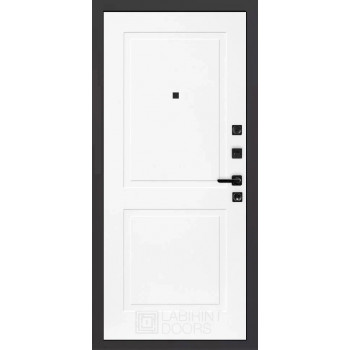 Входная металлическая дверь Labirint Infinity 11 "Белый софт"