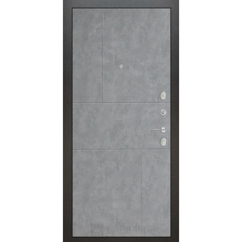 Входная металлическая дверь Labirint Silver 21