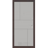 Входная металлическая дверь Labirint Classic "Антик медный" 21, Цвет "Грей Софт (Серый светлый)"