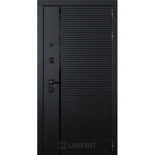 Входная металлическая дверь Labirint Piano 31, Цвет "Белый софт"