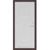 Входная металлическая дверь Labirint Classic "Антик медный" 06, Цвет "Белое дерево"