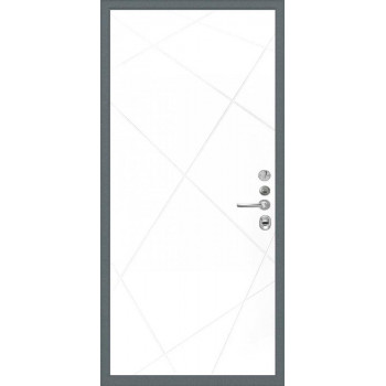 Входная металлическая дверь Лекс 3 Барк 103 "Шагрень белая"
