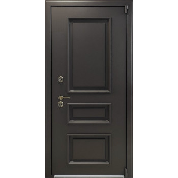 Входная металлическая дверь Лекс Термо Айсберг 27 "Винорит Golden с черной патиной"