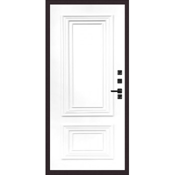 Входная металлическая дверь Regidoors ПАНЦИРЬ ТЕРМО Престиж, Цвет "Эмаль белая"