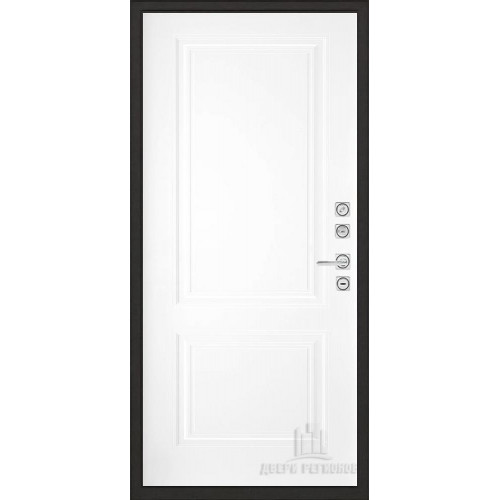 Входная металлическая дверь Regidoors Сенатор Плюс Богемия "Эмаль белая"
