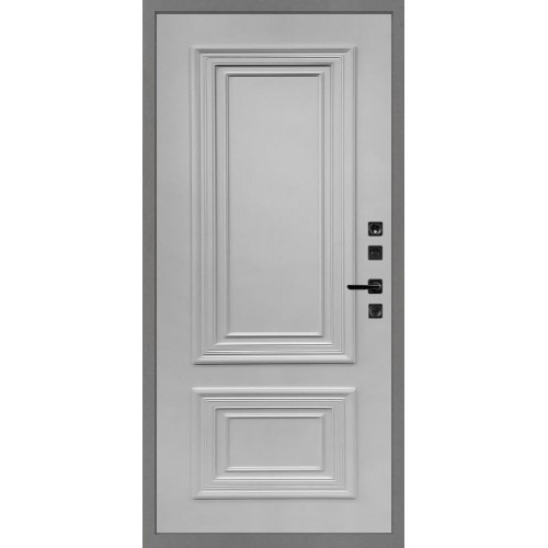 Входная металлическая дверь Regidoors Сенатор SOLID Престиж, Цвет "RAL 7047 (светло серый)"