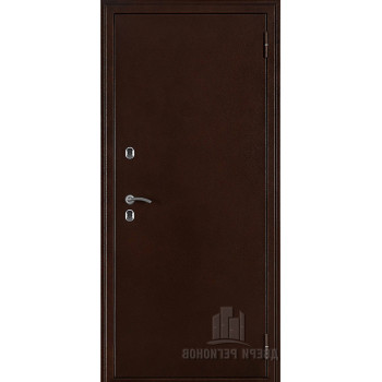 Входная металлическая дверь Regidoors Термо 3 LIGHT 2110 с зеркалом "Шоко велюр"