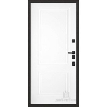 Входная металлическая дверь Regidoors МАЛАХИТ ТЕРМО Богемия "Эмаль белая"
