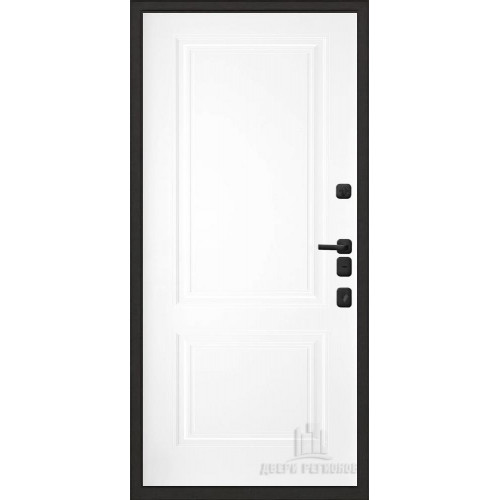 Входная металлическая дверь Regidoors МАЛАХИТ ТЕРМО Богемия "Эмаль белая"