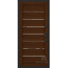 Входная металлическая дверь Regidoors МАЛАХИТ ТЕРМО LIGHT 2125 с зеркалом "Орех вельвет"