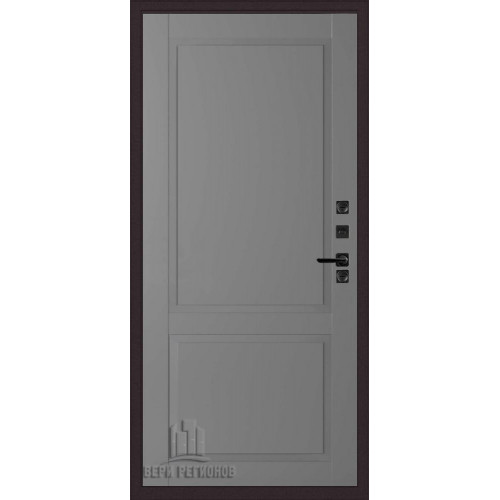 Входная металлическая дверь Regidoors ПАНЦИРЬ ТЕРМО Nova, Цвет "Антрацит"