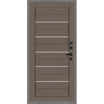 Входная металлическая дверь Regidoors Сенатор SOLID LIGHT 2127 "Тортора софт"