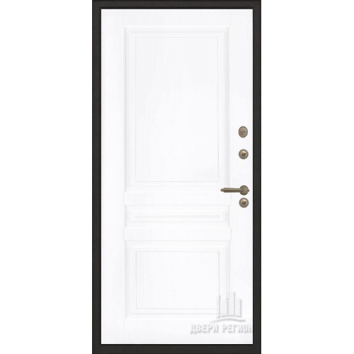 Входная металлическая дверь Regidoors ГОЛИАФ ТЕРМО Турин "Эмаль белая"