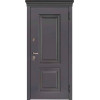 Входная металлическая дверь Regidoors ГРАНИТ ТЕРМО LIGHT 2110 с зеркалом "Капучино велюр"