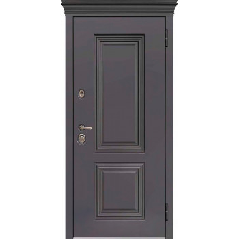 Входная металлическая дверь Regidoors ГРАНИТ ТЕРМО LIGHT 2110 с зеркалом "Капучино велюр"
