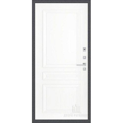 Входная металлическая дверь Regidoors Колизей Авангард "Эмаль белая"