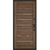 Входная металлическая дверь Regidoors МАЛАХИТ ТЕРМО LIGHT 2125 с зеркалом "Серый велюр"