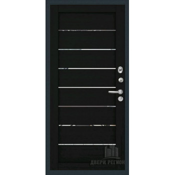 Входная металлическая дверь Regidoors Президент X7 LIGHT 2125 с зеркалом "Шоко велюр"