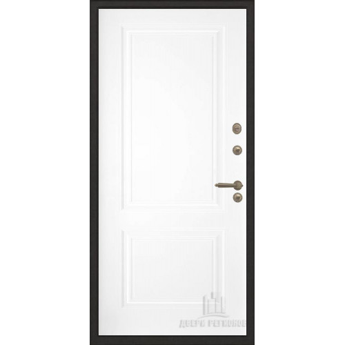 Входная металлическая дверь Regidoors ГОЛИАФ ТЕРМО Богемия "Эмаль белая"