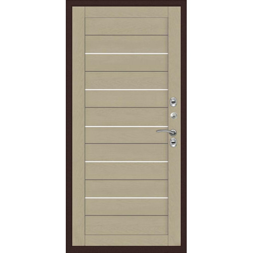 Входная металлическая дверь Regidoors Термо 3 LIGHT 2127 "Крем софт"