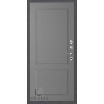 Входная металлическая дверь Regidoors Термо 3 Серебро Nova, Цвет "Антрацит"