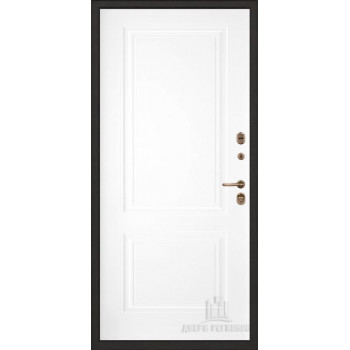 Входная металлическая дверь Regidoors ТОР ТЕРМО Богемия "Эмаль белая"