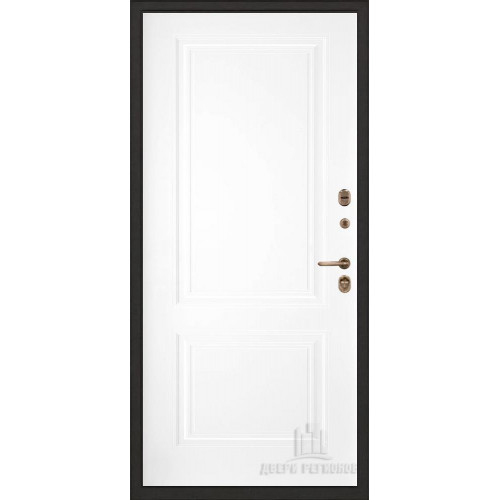 Входная металлическая дверь Regidoors ТОР ТЕРМО Богемия "Эмаль белая"