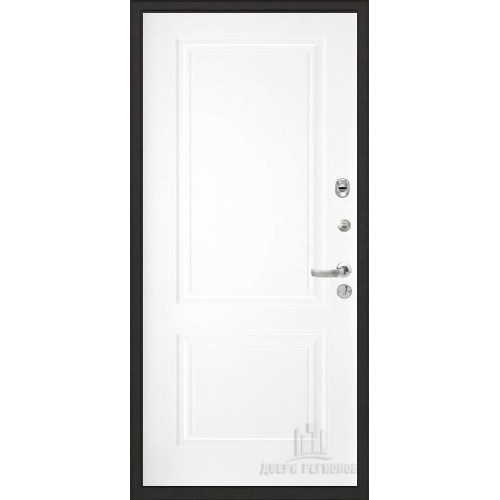 Входная металлическая дверь Regidoors Центурион Меттэм Богемия "Эмаль белая"